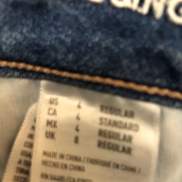 American Eagle Women's Super-Stretch Medium Wash Hi Rise Jegging sz 4 - Picture 8 of 16